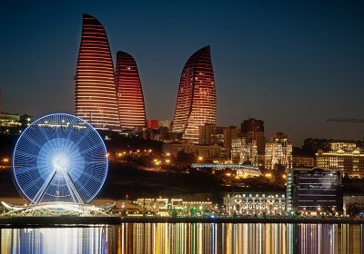 Baku Night view