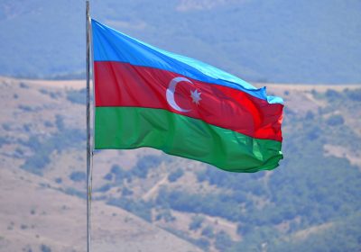 Azerbaijan Flag