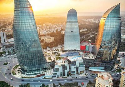 Flame towers of Azerbaijan